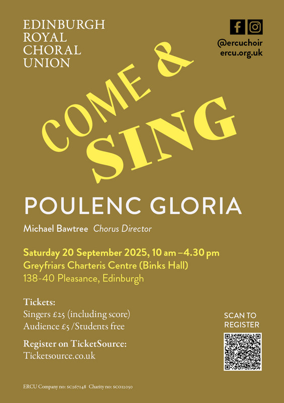 Poster for Come & Sing 2025